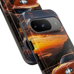 Supra MK4 Orange Touge Night JDM Speed Art Tough Phone Case