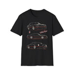 1980s Monte Carlo SS Shirt | Classic Black Muscle Car Retro Vintage Performance Car Graphic T-Shirt