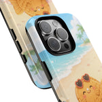 Taiyaki Beach Day Kawaii Tough Phone Case