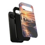 Sunset Bass Fishing Boat phone case | Tough Cover