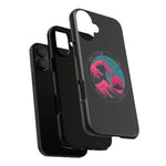 Great Dream Wave Circular Badge Vaporwave Phone Case – Japanese Aesthetic