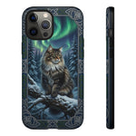 Norwegian Forest Cat Nordic Art Tough Phone Case