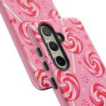 Candy Swirl Lollipop Art Tough Phone Case