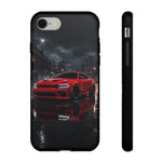 Charger Hellcat Widebody Red Rain Art Phone Case