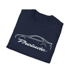 1993 Prelude Outline Silhouette JDM T-Shirt Line Art Silhouette Emblem Car Fan Gift