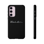 1957 Bel Air Chrome Script Emblem Tough Phone Case Cover Gift