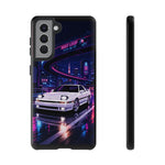 Supra Mk3 Turbo Night Tough Phone Case| Vaporwave 80s Racing Skyline