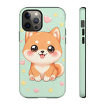 Shiba Inu Kawaii Chibi Smile Pet Dog Art Tough Phone Case