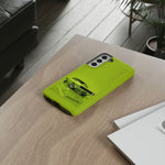 Green Cuda Muscle Car phone case for Gear Heads