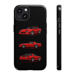 Z28 Red Triview Phone Case Classic Car Illustration