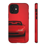 Red Miata Phone Case, NA MX5 90s JDM Roadster Tough Cover
