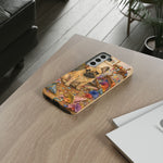 Guilty French Bulldog Phone Case, Confetti Watercolor Cover