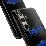 Blue 180SX JDM Sports Car Phone Case Tough Multi View