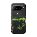 Camaro ZL1 Neon Green Muscle Car phone case | Tough Cover