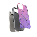 Chrome Thorn Vine Phone Case Vaporwave Tough Cover
