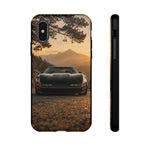 C4 ZR1 Corvette Phone Case, Black Misty Mountain Pass Cover