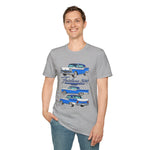 1959 Fairlane 500 Car Illustration T-Shirt | Vintage Classic Auto Design