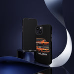 1969 GTO Judge Orange Muscle Car Tough Phone Case Cover Gift