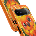 Sun Conure Kawaii Citrus Art Tough Phone Case