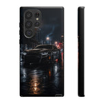 Black Camaro ZL1 Rainy Night Sports Car Phone Case | Tough Protective Cover