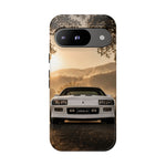 Camaro IROC-Z Phone Case, White 88 Foggy Country Road Cover