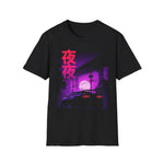 Supra MK4 JDM Purple Night Nostalgia T-Shirt Vaporwave JDM Car Fan Gift