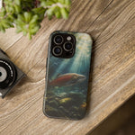 Salmon River Fishing Phone Case, Sunlit Current Cover