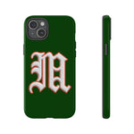 Old English Miami M Logo Phone Case, Tough Protective Cover