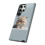 Fluffy Persian Kitten phone case | Tough Cases