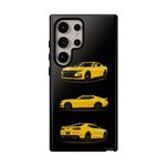 Yellow Camaro SS Muscle Car Phone Case Tough Multi View Print