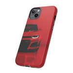 Red Camaro Phone Case, ZL1 American Muscle Car Tough Cover for Men, Gift