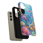 Underwater Coral Reef Phone Case | Colorful Tropical Fish Ocean Scene