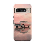 1957 Chevy Bel Air Blush Cream Tough Phone Case for Classic Car Fans