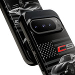 Black C5 Phone Case American Sports Car Tough Cover Gift