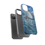 Tarpon Jump Phone Case, Fly Fishing Flats Tough Cover for Anglers