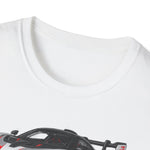 2019 McLaren Senna Sports Car Tee — Triple View Racing Graphic T-Shirt