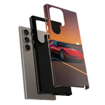 Red C4 ZR-1 King of the Hill Art Tough Phone Case