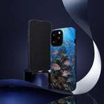 Snapper Reef Phone Case, Sunlit School Ocean Fishing Tough Cover