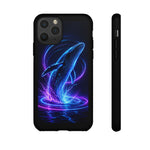 Neon Holographic Whale Phone Case | Tough Case