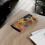 Guilty French Bulldog Phone Case, Confetti Watercolor Cover