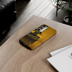 Classic Camaro SS Phone Case, Yellow 69 Muscle Car Cover, Gift for Guys