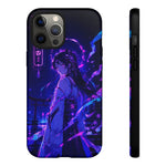 Neon Shrine Maiden phone case | Tough Case, anime vaporwave