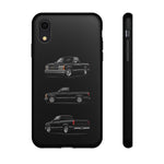Black Silverado Classic Pickup Tough Phone Case for Chevy Truck Fans