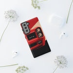 Red Classic GTO Car phone case | Tough phone cover, vintage muscle car design