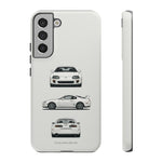 1993 Supra A80 White Triple View JDM Tough Phone Case Cover
