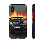 Firebird Trans Am Black Gold Eagle Art Tough Phone Case