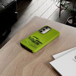 Green Cuda Muscle Car phone case for Gear Heads