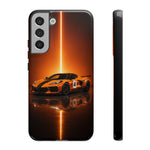 Z06 C8 Phone Case, Orange Racing Livery Studio Cover