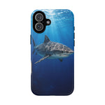 Tiger Shark Phone Case, Dappled Blue Water Tough Cover