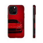 Red NSX Phone Case, 90s JDM Supercar Legend Tough Cover, Mens Gift